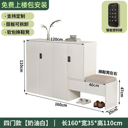 Storage Living Room Shoe Rack Hotel Bench Balcony Hallway Shoe Cabinet Display Entrance Schuhschrank Space Saving Furniture