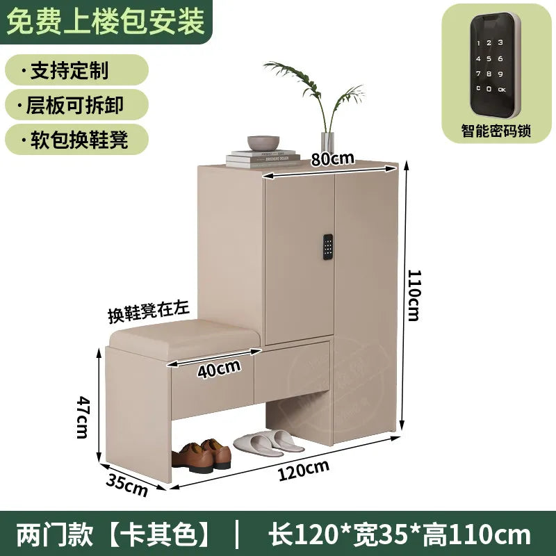 Storage Living Room Shoe Rack Hotel Bench Balcony Hallway Shoe Cabinet Display Entrance Schuhschrank Space Saving Furniture