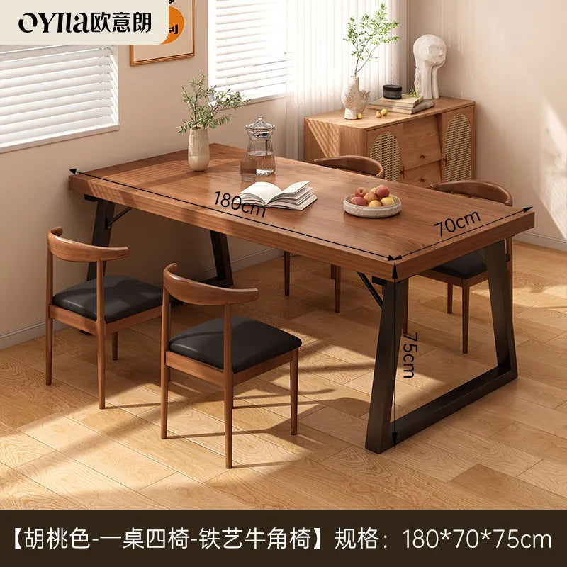 Designer Writing Dining Table Living Room Modern Luxury Gaming Study Mobile Desk Dining Table Kitchen Muebles Home Furniture