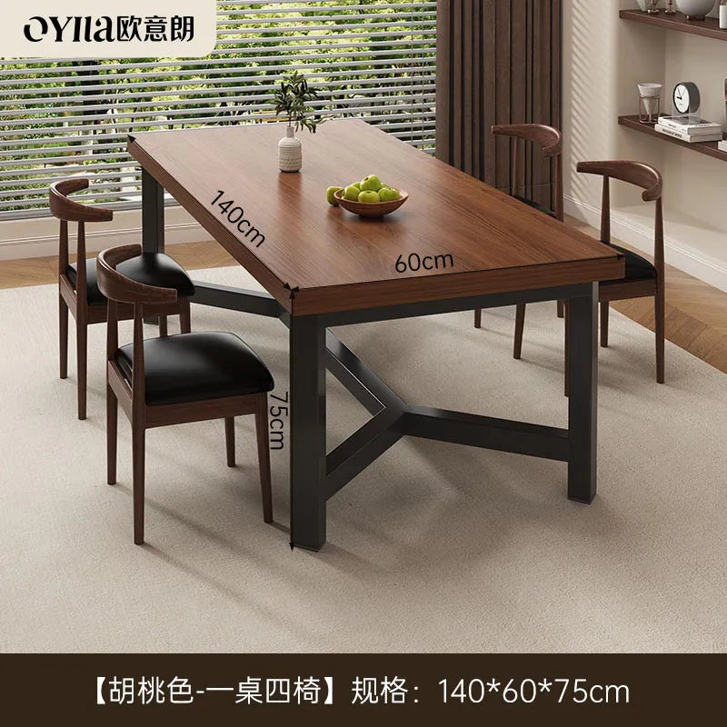 Designer Writing Dining Table Living Room Modern Luxury Gaming Study Mobile Desk Dining Table Kitchen Muebles Home Furniture