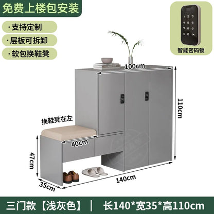 Storage Living Room Shoe Rack Hotel Bench Balcony Hallway Shoe Cabinet Display Entrance Schuhschrank Space Saving Furniture