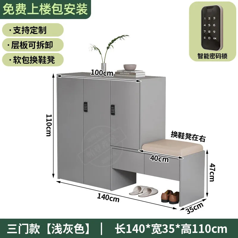 Storage Living Room Shoe Rack Hotel Bench Balcony Hallway Shoe Cabinet Display Entrance Schuhschrank Space Saving Furniture