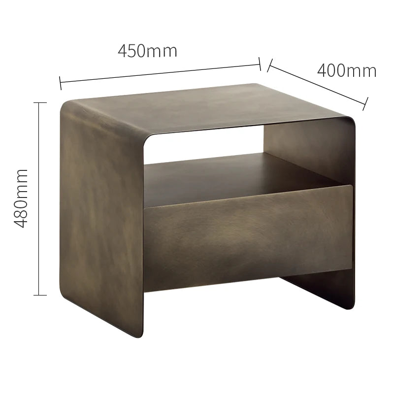 Storage Modern Adjustable Nightstand Multifunctional Cushioned Bedside Table Stable Liftable Comodino Bedroom Furniture