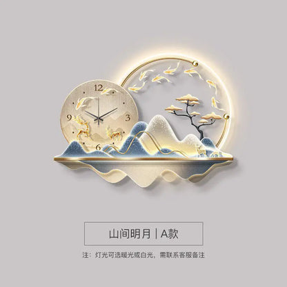 Home Living Room Wall Clock Decorations Office Silent Movement Wall Clock Modern Decor Mecanismo Reloj Pared Bedroom Stuff