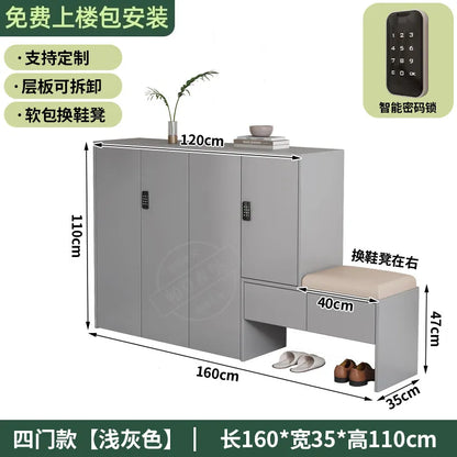 Storage Living Room Shoe Rack Hotel Bench Balcony Hallway Shoe Cabinet Display Entrance Schuhschrank Space Saving Furniture