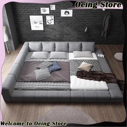Bedroom Unique Bed Aesthetic Modern Headboard Double Children Bed Sleeping 180x200 Muebles Para Dormitorio Home Accessories