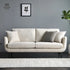 Furniture White Living Room 2 Seater Modern Nordic Scandinavian Upholstery Small Comfy High Quality