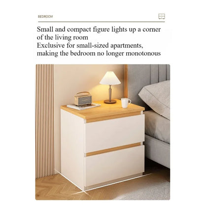 Bedside table Bedroom Home Modern simple bedroom Simple heightening Bedside small cabinet Storage drawer cabinet