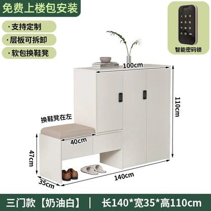 Storage Living Room Shoe Rack Hotel Bench Balcony Hallway Shoe Cabinet Display Entrance Schuhschrank Space Saving Furniture