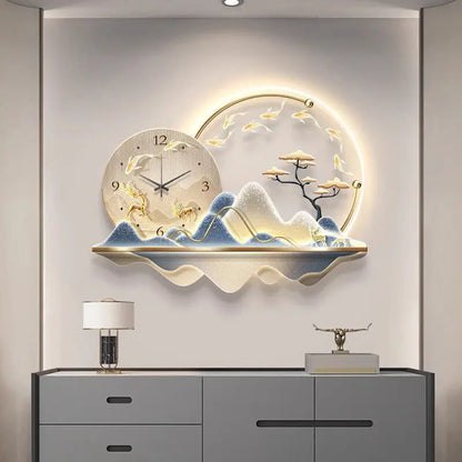 Home Living Room Wall Clock Decorations Office Silent Movement Wall Clock Modern Decor Mecanismo Reloj Pared Bedroom Stuff