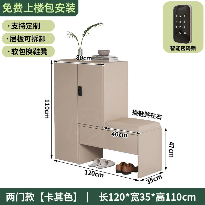 Storage Living Room Shoe Rack Hotel Bench Balcony Hallway Shoe Cabinet Display Entrance Schuhschrank Space Saving Furniture