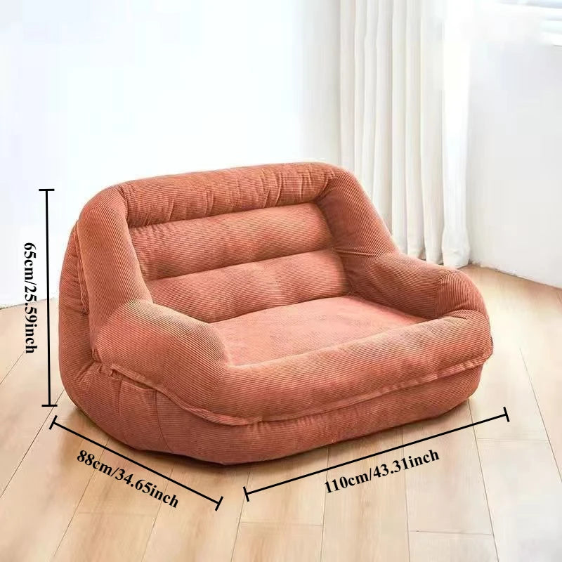 Mini Double Sofa Living Room Bedrooms Lazy Sofa Modern Minimalist Design Air Sofas Comfortable Luxury Bubble Sofas Household