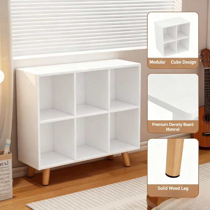 Organizer Bookcases Shelves Clearance Storage Shelf Floor Standing Multi Tier Kids Toy Organizer Home Living Room Easy Assembly