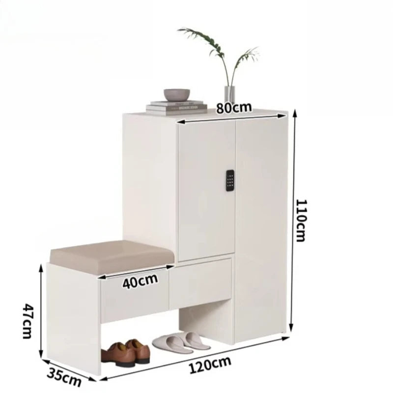 Storage Living Room Shoe Rack Hotel Bench Balcony Hallway Shoe Cabinet Display Entrance Schuhschrank Space Saving Furniture