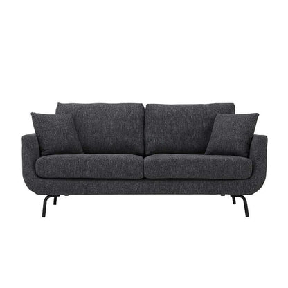 Furniture White Living Room 2 Seater Modern Nordic Scandinavian Upholstery Small Comfy High Quality