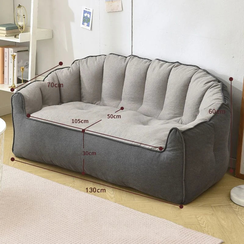 Modern Living Room Sofas Comfortable Relaxing Lazy Sofa Portable Puffs Sofas Bedroom Luxury Sofa Interior Aesthetic Furniture