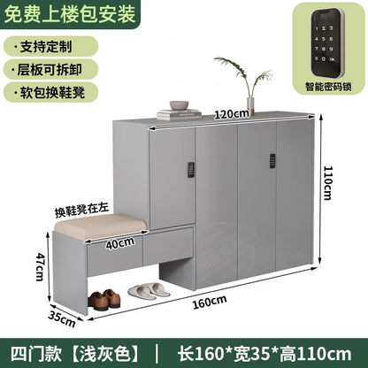Storage Living Room Shoe Rack Hotel Bench Balcony Hallway Shoe Cabinet Display Entrance Schuhschrank Space Saving Furniture