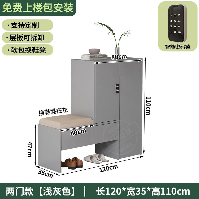 Storage Living Room Shoe Rack Hotel Bench Balcony Hallway Shoe Cabinet Display Entrance Schuhschrank Space Saving Furniture