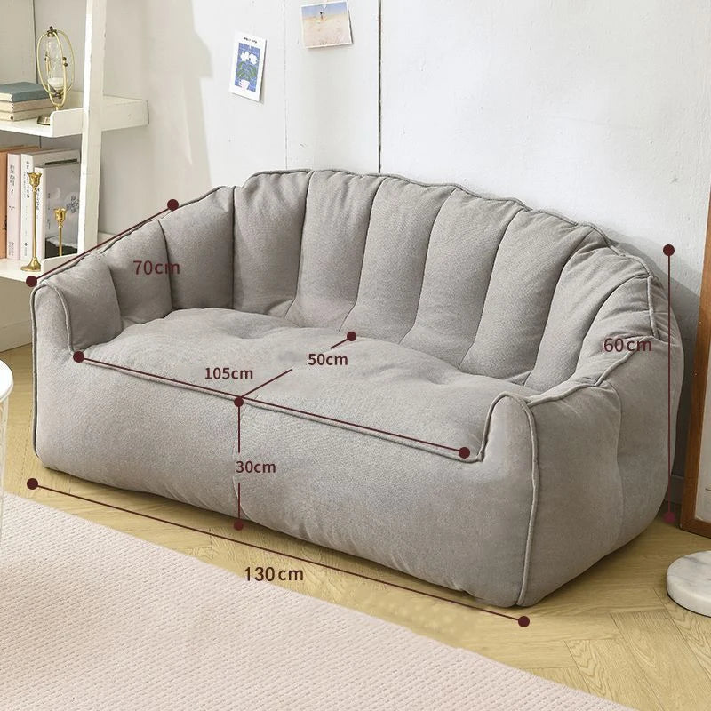 Modern Living Room Sofas Comfortable Relaxing Lazy Sofa Portable Puffs Sofas Bedroom Luxury Sofa Interior Aesthetic Furniture