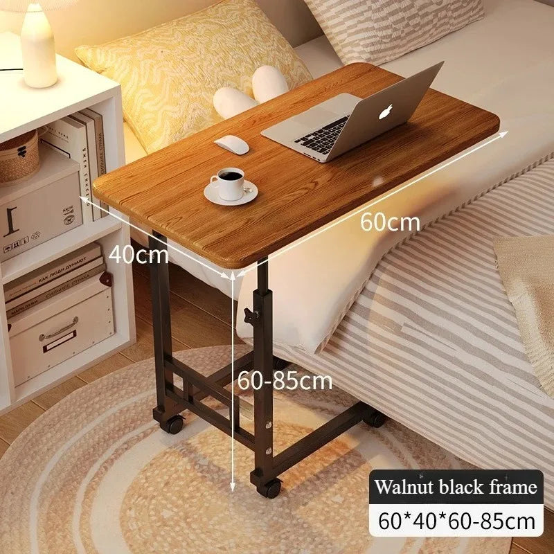 Multi-Functional Small Desk for Bedroom/Dorm/Home Office, Space-Saving Study Table for Students &amp; Lazy Person