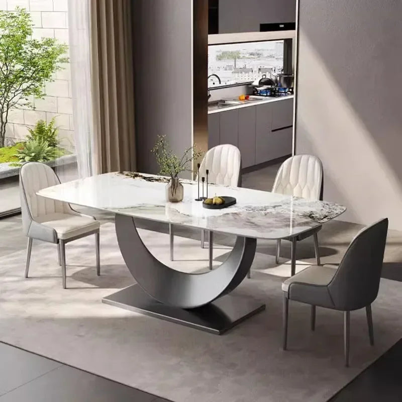 Service Table Designer Cafe Sedentary Dinning Tables Sets