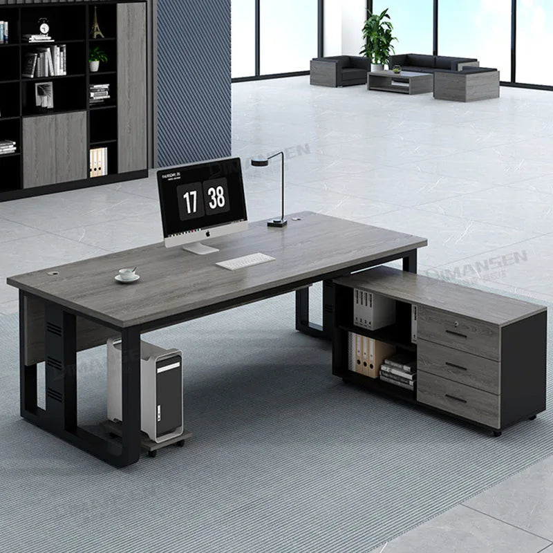 Interior Fashion Office Desk Luxury Designer Aesthetic Office Desk Universal Safe Mesa Ordenador Ornaments Home Furniture