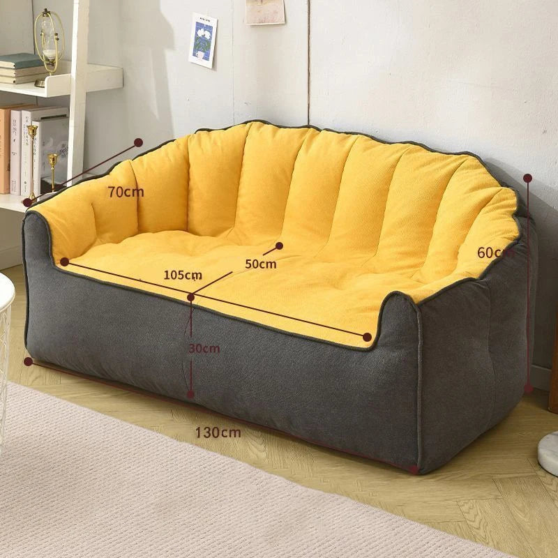 Modern Living Room Sofas Comfortable Relaxing Lazy Sofa Portable Puffs Sofas Bedroom Luxury Sofa Interior Aesthetic Furniture