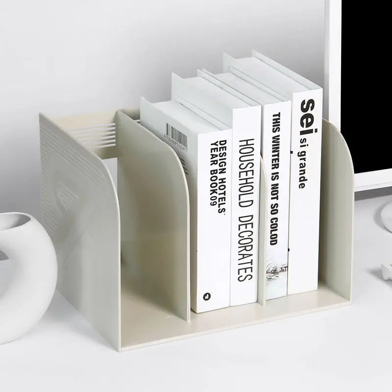 Office Desktop File Storage Rack Home Bedroom Study Books Magazines Newspapers Graffiti Picture Book Storage Organizer