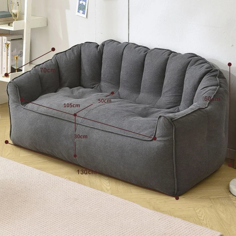 Modern Living Room Sofas Comfortable Relaxing Lazy Sofa Portable Puffs Sofas Bedroom Luxury Sofa Interior Aesthetic Furniture
