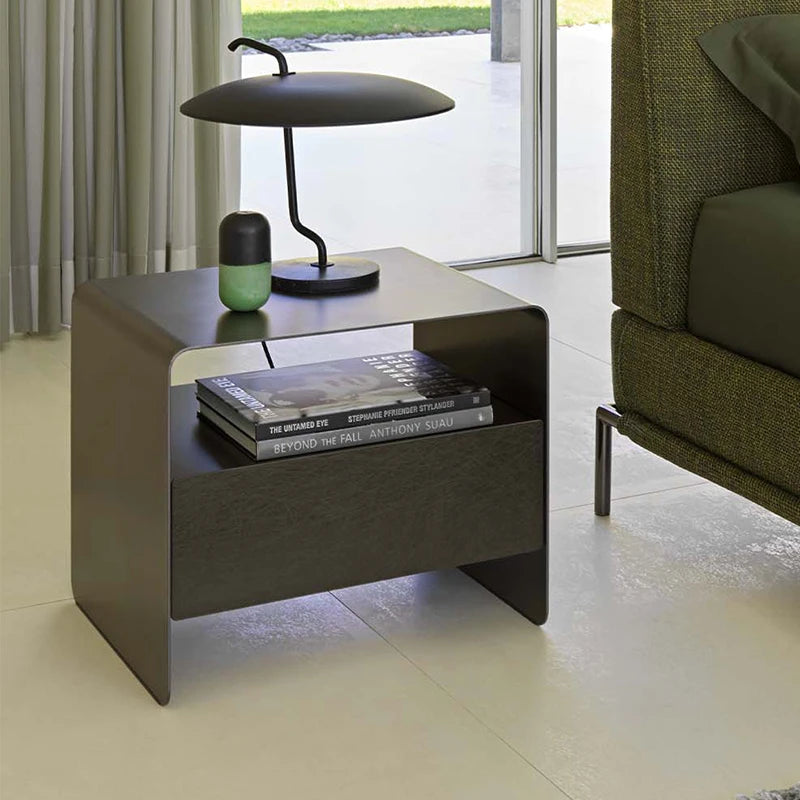 Storage Modern Adjustable Nightstand Multifunctional Cushioned Bedside Table Stable Liftable Comodino Bedroom Furniture