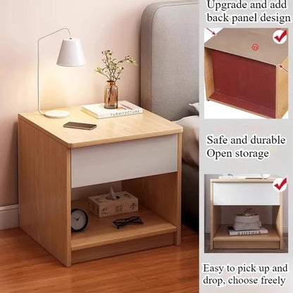 Bedside table Modern simple bedroom Simple hotel special small bedside rack Household locker Storage cabinet