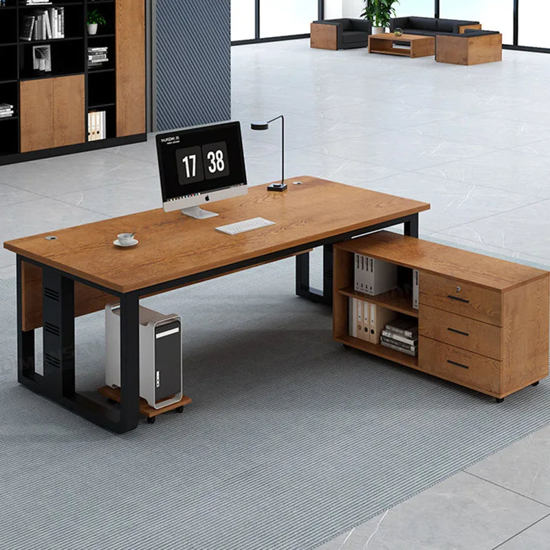 Interior Fashion Office Desk Luxury Designer Aesthetic Office Desk Universal Safe Mesa Ordenador Ornaments Home Furniture