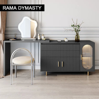 Modern Dresser Bedroom Simple Modern Corner Integrated Dressing Table Small Household Light Luxury Dressing Table