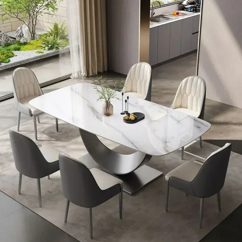Service Table Designer Cafe Sedentary Dinning Tables Sets