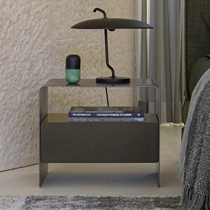 Storage Modern Adjustable Nightstand Multifunctional Cushioned Bedside Table Stable Liftable Comodino Bedroom Furniture
