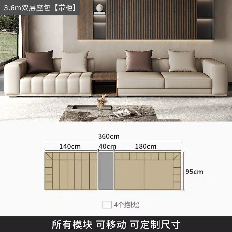 Modern Boneless Living Room Sofas Corner Curved Woonkamerbanken Furniture Home European Designer Living Room Sofas Narrow Dark